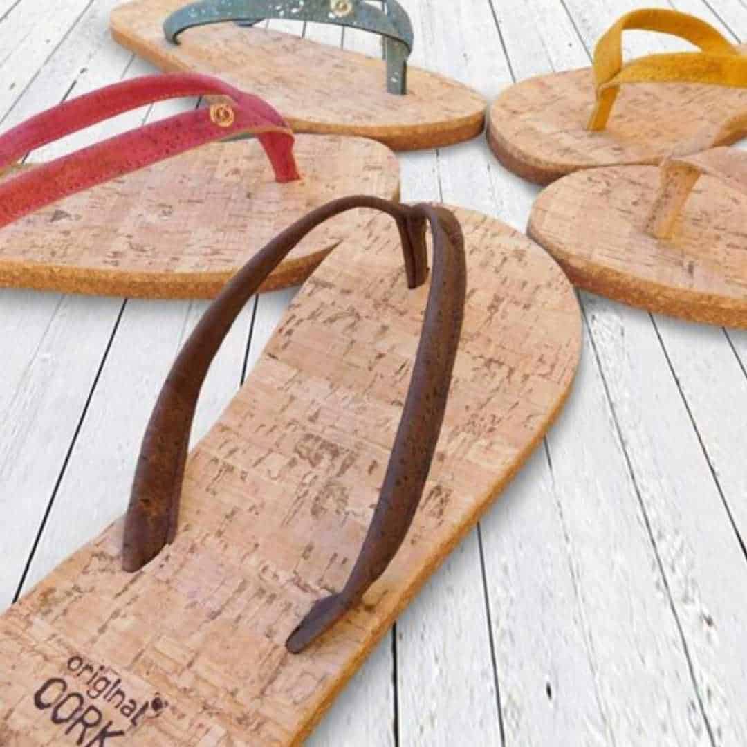 chaco leather flip flops