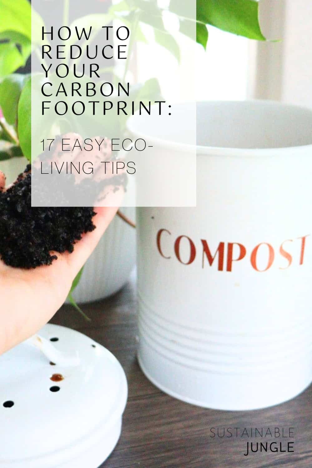 How to Reduce Your Carbon Footprint: 17 Eco-Living Tips Image by Sustainable Jungle #howtoreducecarbonfootprint #howtoreduceyourcarbonfootprint #waystoreduceyourcarbonfootprint #reducingcarbonemissions #carbonfootprintsolutions #sustainablejungle