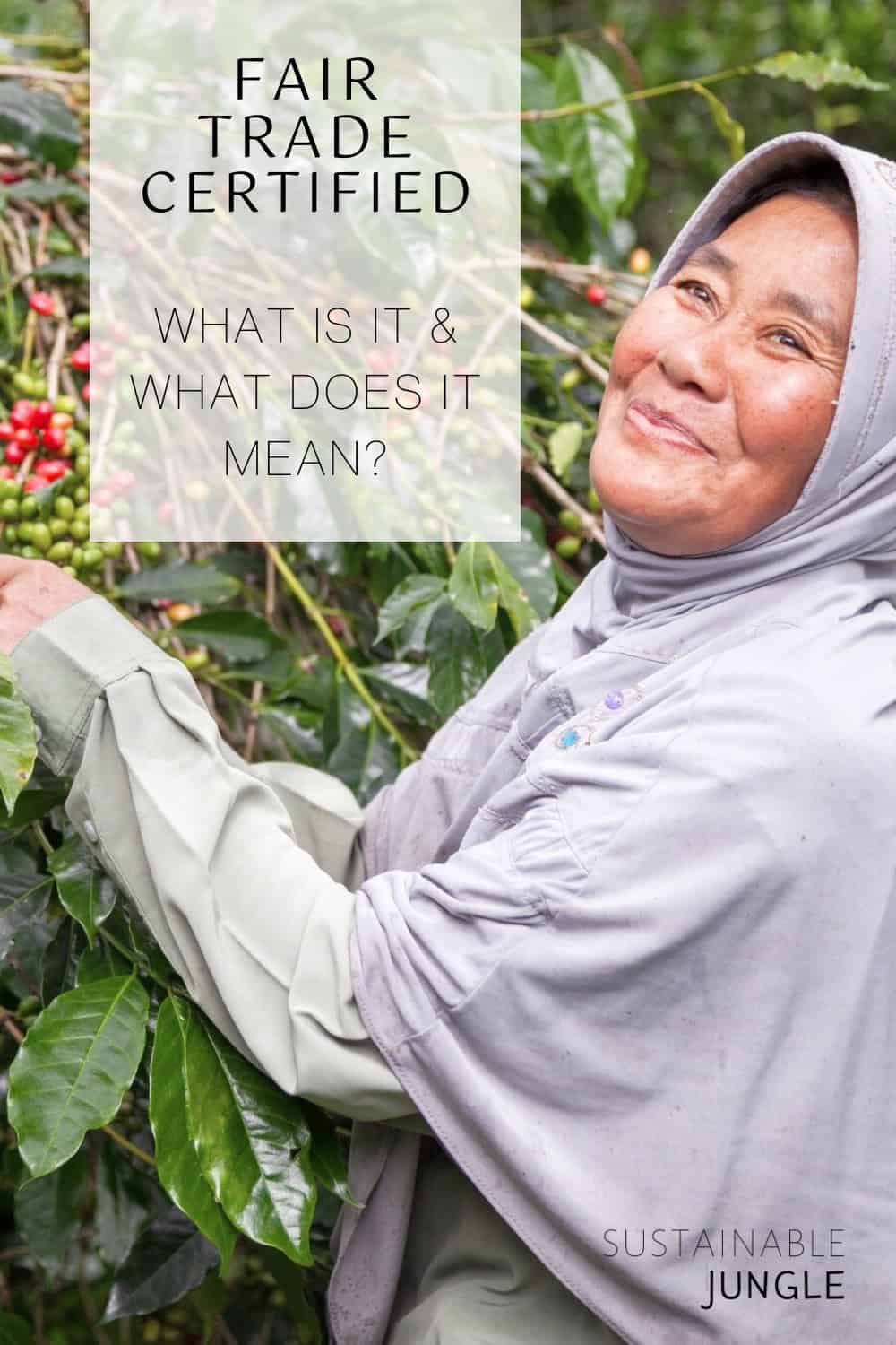 What Is Fair Trade? Image by Fair Trade USA #whatisfairtrade #whatdoesfairtrademean #fairtradecertified #fairtradedefinition #fairtradeethids #fairtradecertifiedmeaning #sustainablejungle