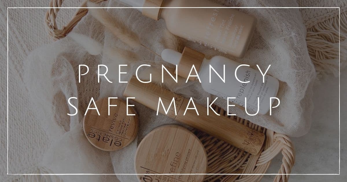 Pregnancy Safe Makeup: 6 Brands For You And Your Bundle