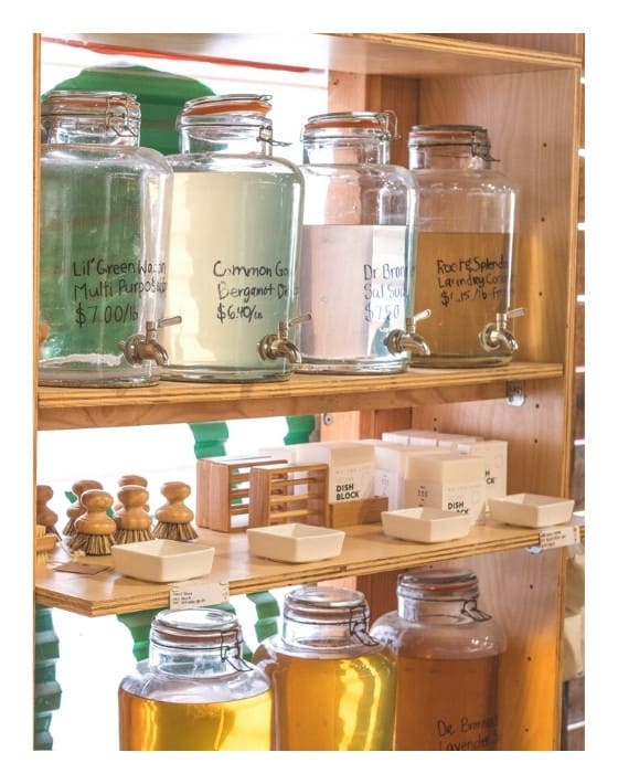 16 Zero Waste Stores In Los Angeles For All Your Bulk Refill Needs #zerowastestoresLosAngeles#zerowastestoresinLosAngeles #bestzerowastestoresLos Angeles #plasticfreetoresLos Angeles #bulktoresLos Angeles #sustainablejungle Image by The Ecology Center