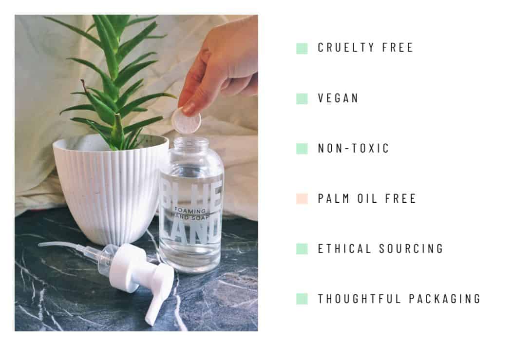 9 Eco-Friendly Hand Soap Brands For More Sustainable Suds Image by Sustainable Jungle #ecofriendlyhandsoap #ecofriendlyhandsoaprefill #sustainablehandsoap #sustainableliquidhandsoap #bestecofriendlyhandsoap #sustainablehandsoaptablets #sustainablejungle