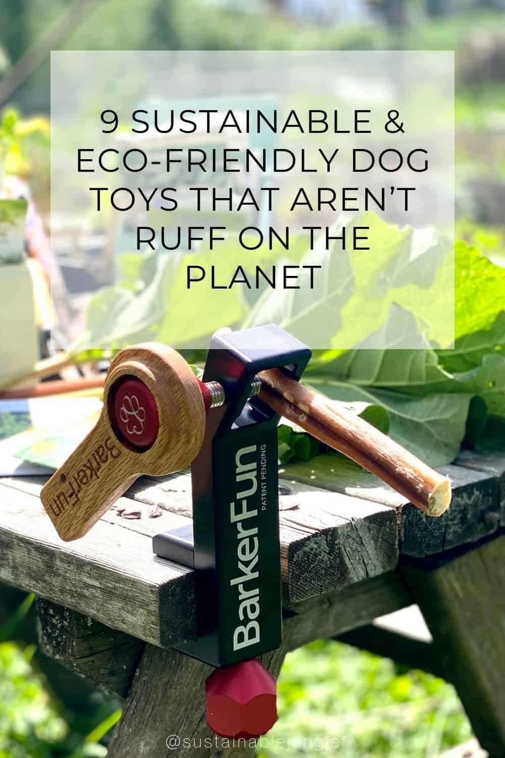 9 Sustainable & Eco-Friendly Dog Toys That Aren’t Ruff On The Planet Image by Sustainable Jungle #ecofriendlydogtoys #ecofriendlydogchewtoys #sustainabledogtoys #mostdurablesustainabledogtoys #ecofriendlypettoys #sustainablejungle