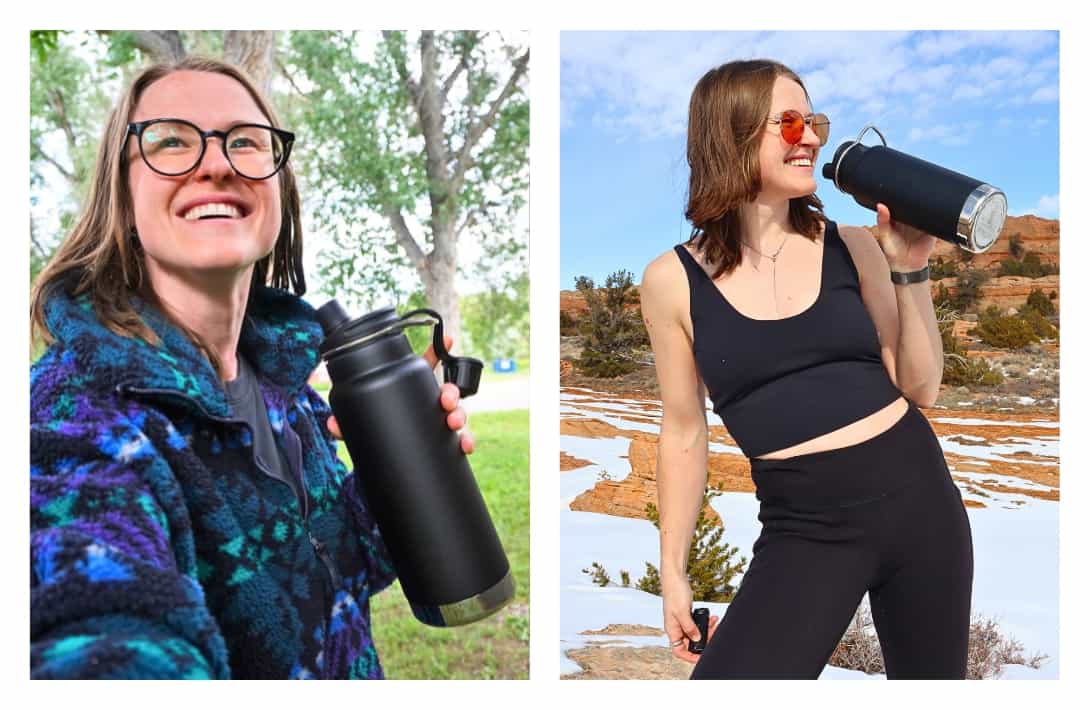 9 Plastic-Free Water Bottles for Non-Toxic, Non-Stop Hydration Images by Sustainable Jungle #plasticfreewaterbottles #nonplasticwaterbottles #nontoxicplasticfreewaterbottles #bestnonplasticwaterbottles #plasticfreeglasswaterbottles #plasticfreemetalwaterbottles #sustainablejungle