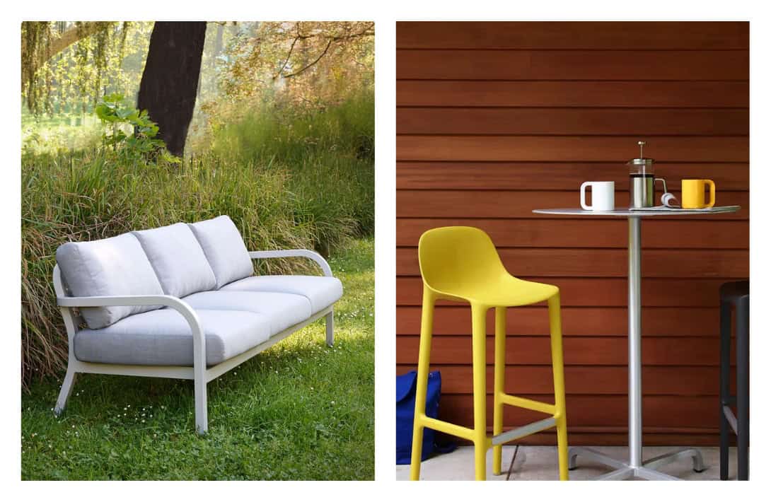 7 Sustainable Outdoor Furniture Brands For A Planet Friendly Patio Images by Emeco #sustainableoutdoorfurniture #sustainablepatiofurniture #sustainablepatiofurniture #ecofriendlyoutdoorfurntiure #outdoorfurnituresustainable #sustainablejungle