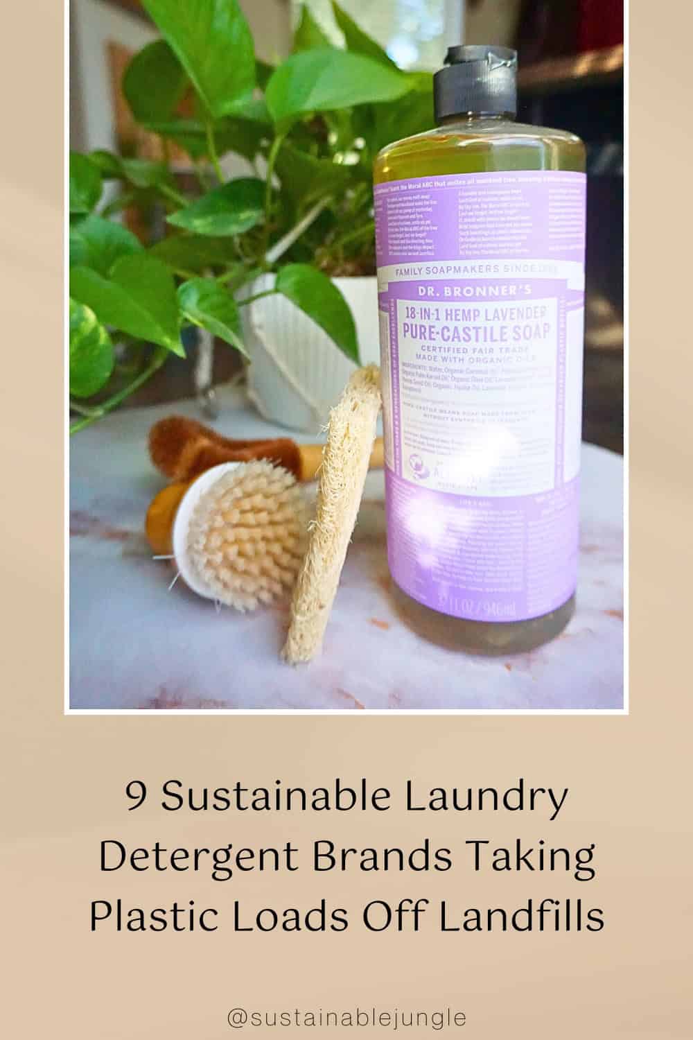 9 Sustainable Laundry Detergent Brands Taking Plastic Loads Off Landfills Image by Sustainable Jungle #sustainablelaundrydetergent #bestsustainablelaundrydetergent #zerowastelaundrydetergent #plasticfreelaundrydetergent #PVAfreelaundrydetergent #zerowastedetergent #sustainablejungle