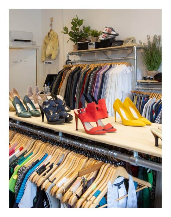 13 Best London Thrift Stores For Some Sustainably Posh & Preloved Purchases Image by Octavia Foundation #londonthriftstores #bestthriftstoresinLondon #thriftshopsLondon #bestsecondhandshopslondon #bestlondonthriftstores #sustainablejungle