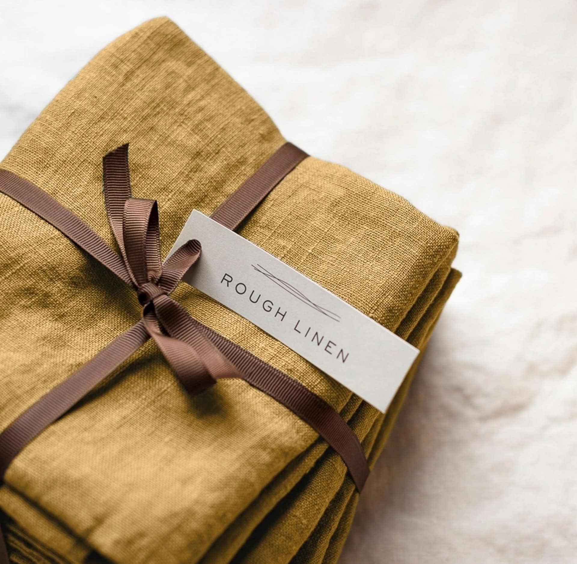 Rough Linen offers 100% linen products including bedding and homewares. The brand appears on The Sustainable Jungle Brand Directory