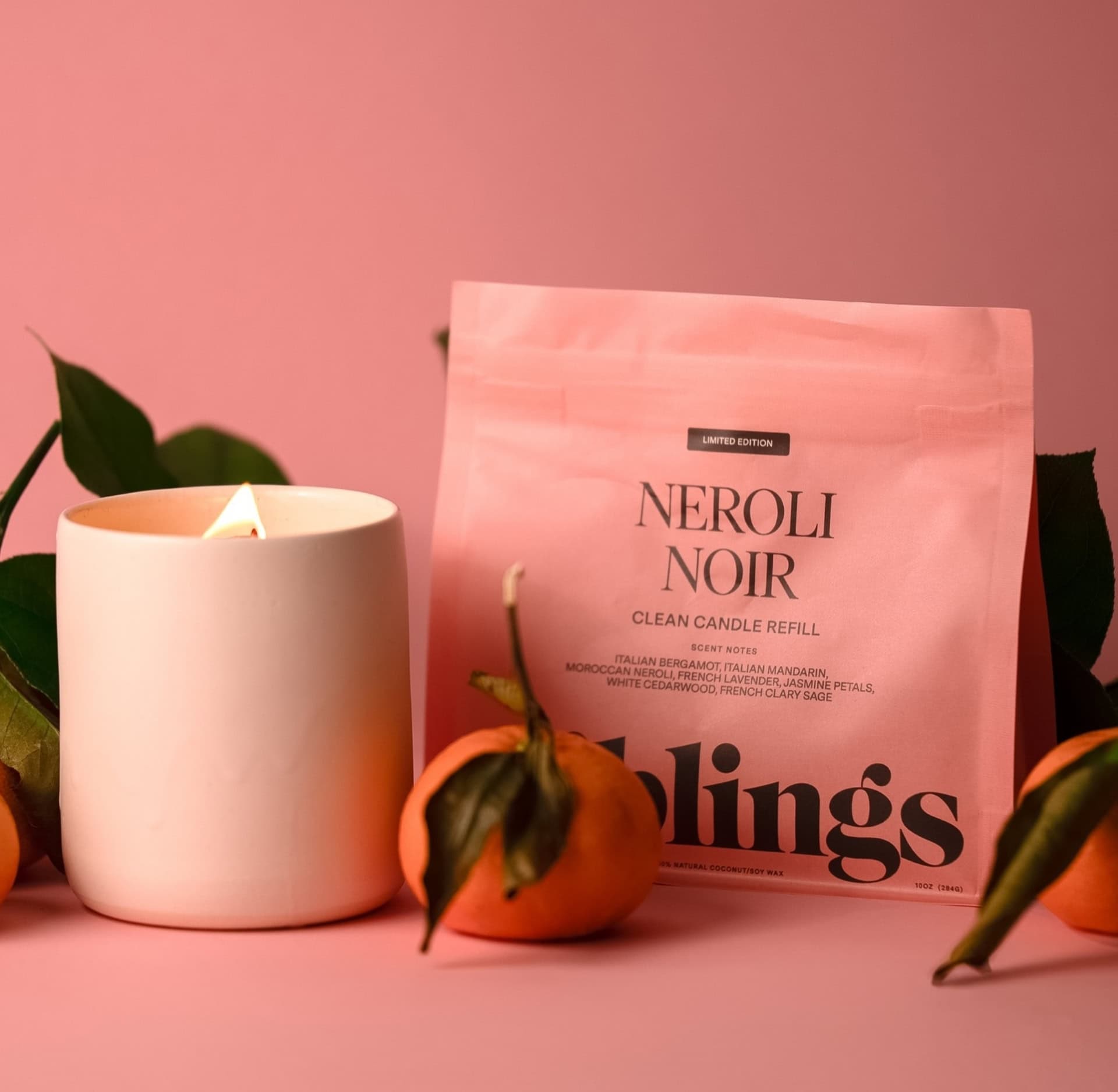 Siblings offers non-toxic soy and coconut wax candles - the brand appears on the Sustainable Jungle Brand Directory